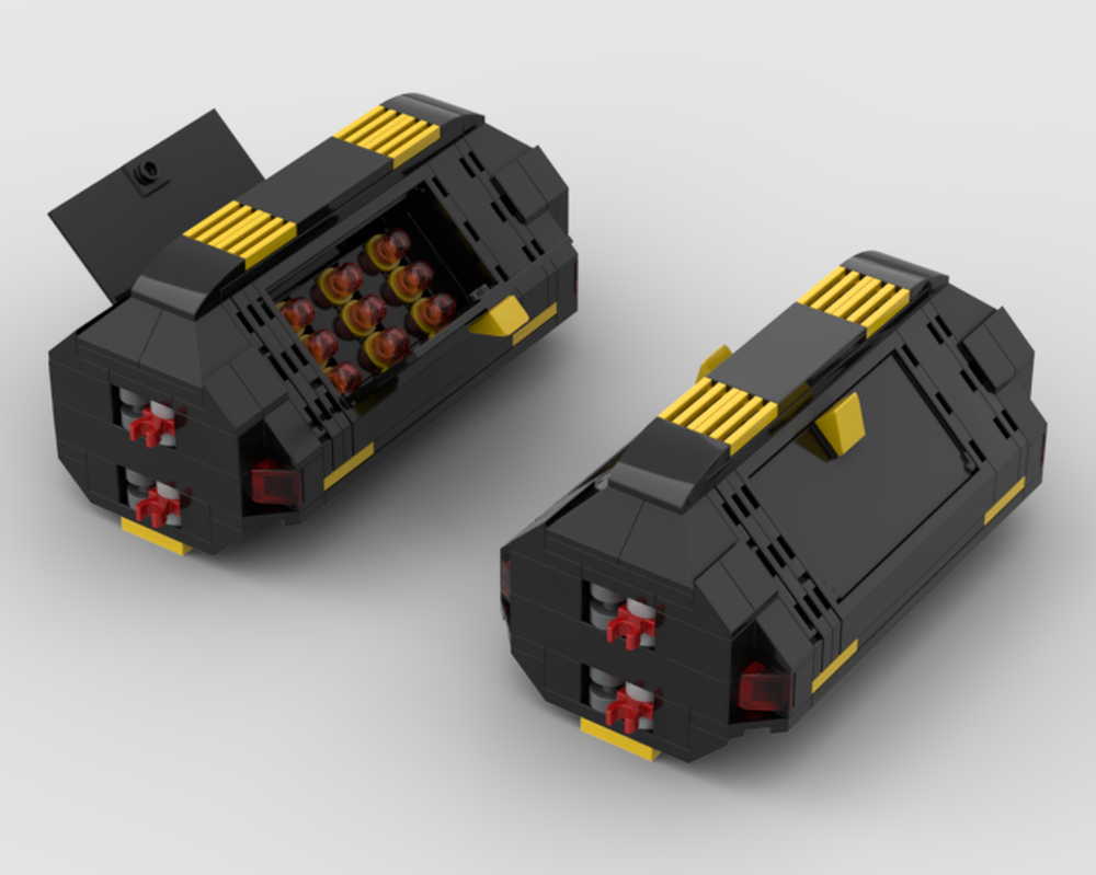 Lego Blacktron Broadside Missile Module