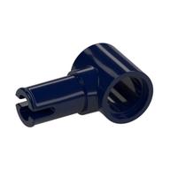 Lego Technic Pin Connector Hub with 1 Pin with Friction Ridges Lengthwise [Centered Friction Ridge] / Dark Blue