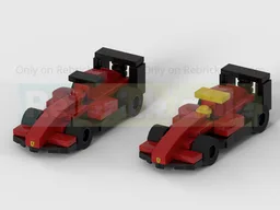 2024 Ferrari SF-24 Formula 1 Cars - Half Speed Champions Scale