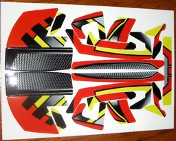 Sticker Sheet for Set 8675-1