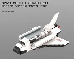 Space Shuttle 31134 Modification - Space Shuttle Challenger
