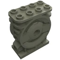 Engine 2 x 4 x 4 / Dark Gray