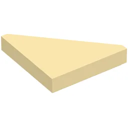 Tile 45° Cut 2 x 2 (Triangle) / Tan