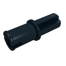 Technic Axle Pin without Friction Ridges Lengthwise / Black