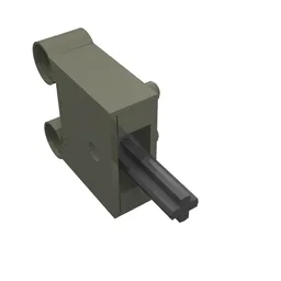 Pneumatic Switch with Pin Holes / Dark Gray