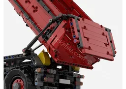 Claas Xerion Tipper Trailer Red