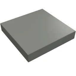 Tile 2 x 2 with Groove / Dark Bluish Gray