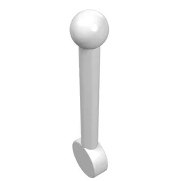 Lever Small / White