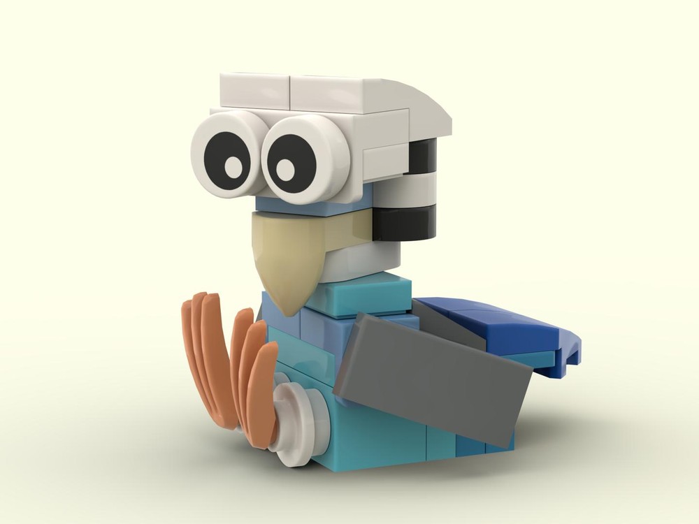 Lego Funny Birds: Blue Budgie