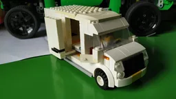 MOC van (With openable side door)