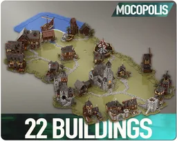 ULTIMATE MEDIEVAL VILLAGE BUNDLE