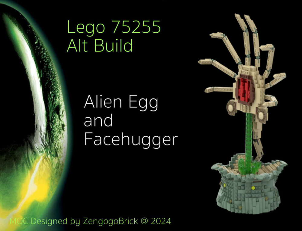Lego 75255 Alien Egg and Facehugger