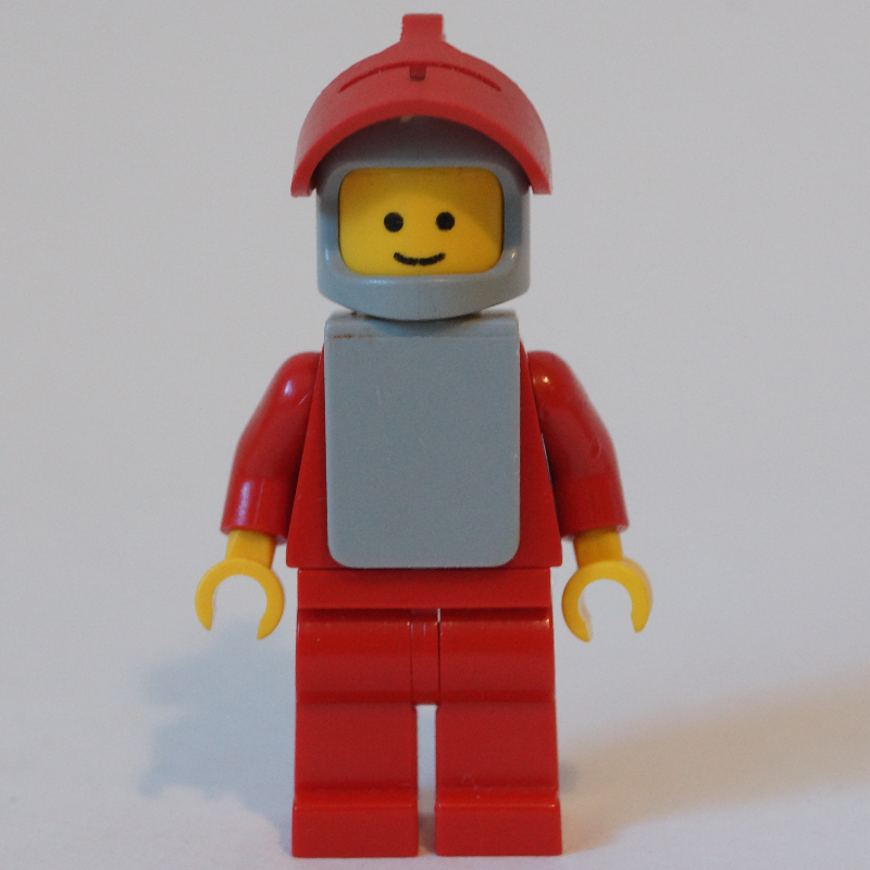 Lego Knight (Yellow Castle) - Red with Visor