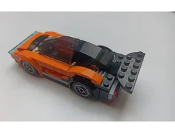 Orange hypercar
