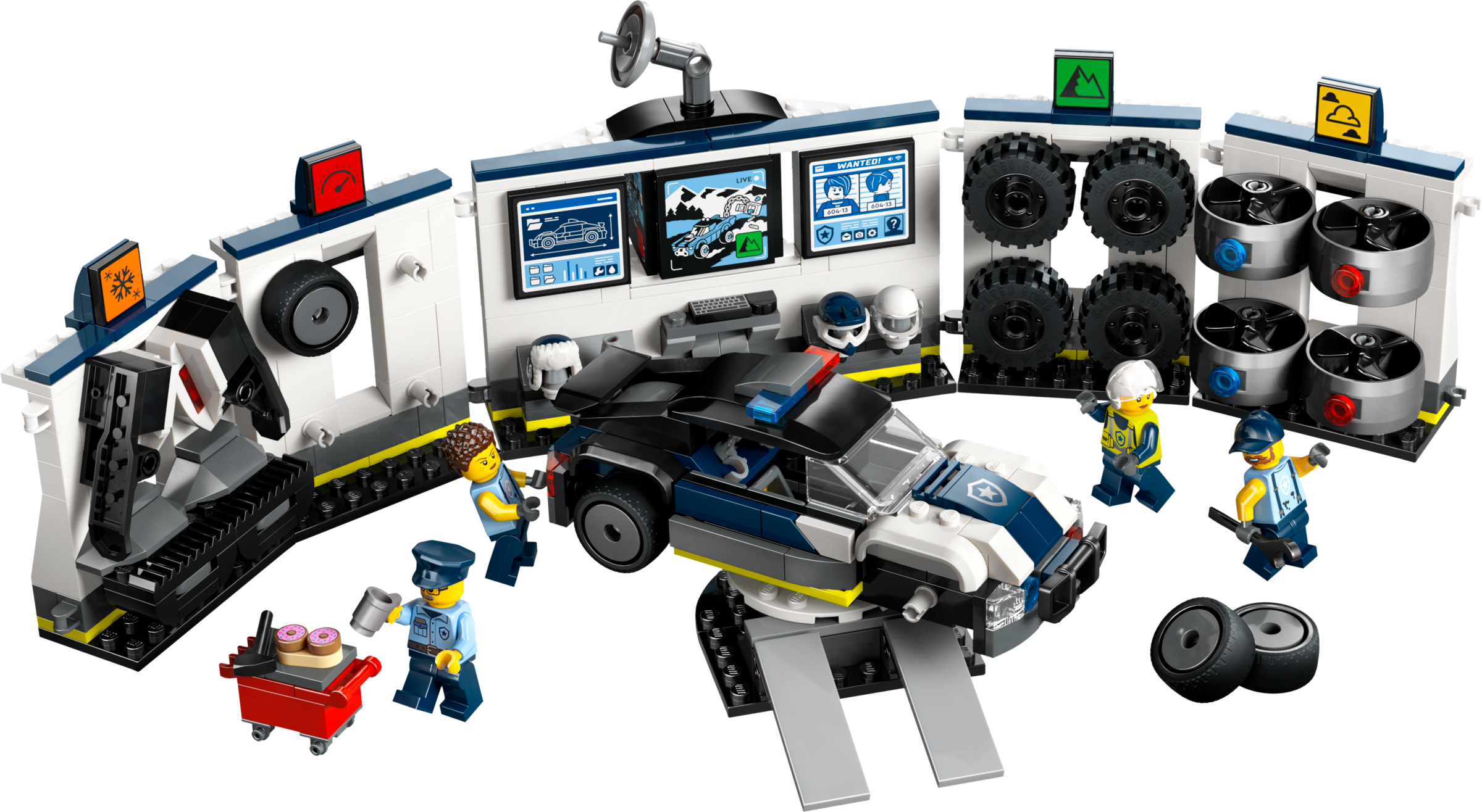 Lego Custom Police Car garage