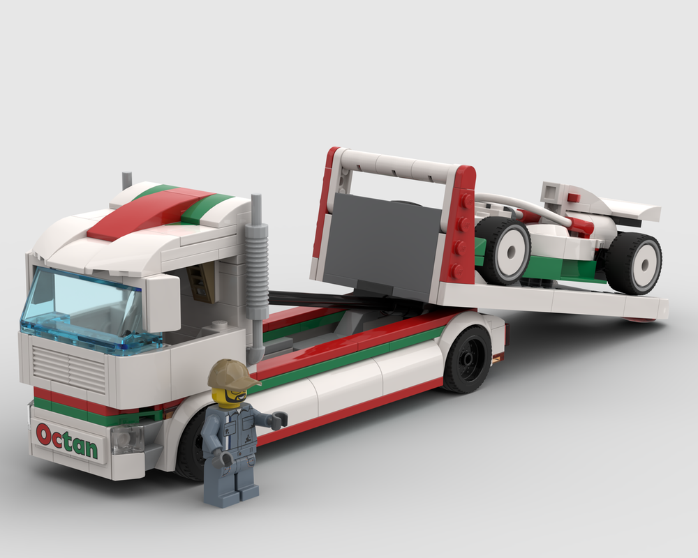 Lego Octan Indy Car Rollback Truck