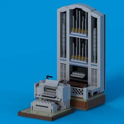 Church Organ with digital extension