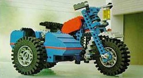 Lego Motorbike with Sidecar