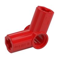 Lego Technic Axle and Pin Connector Angled #5 - 112.5° / Red