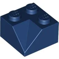 Brick Sloped 45° 2 x 2 Double Concave / Dark Blue