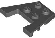 Wedge Plate 3 x 4 with Stud Notches