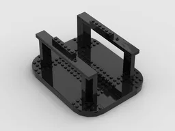 Star Wars Millennium Falcon display stand