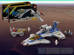 FX Star Patroller (6931, 6847, 6848 Remakes) from 2x 10497 Galaxy Explorer