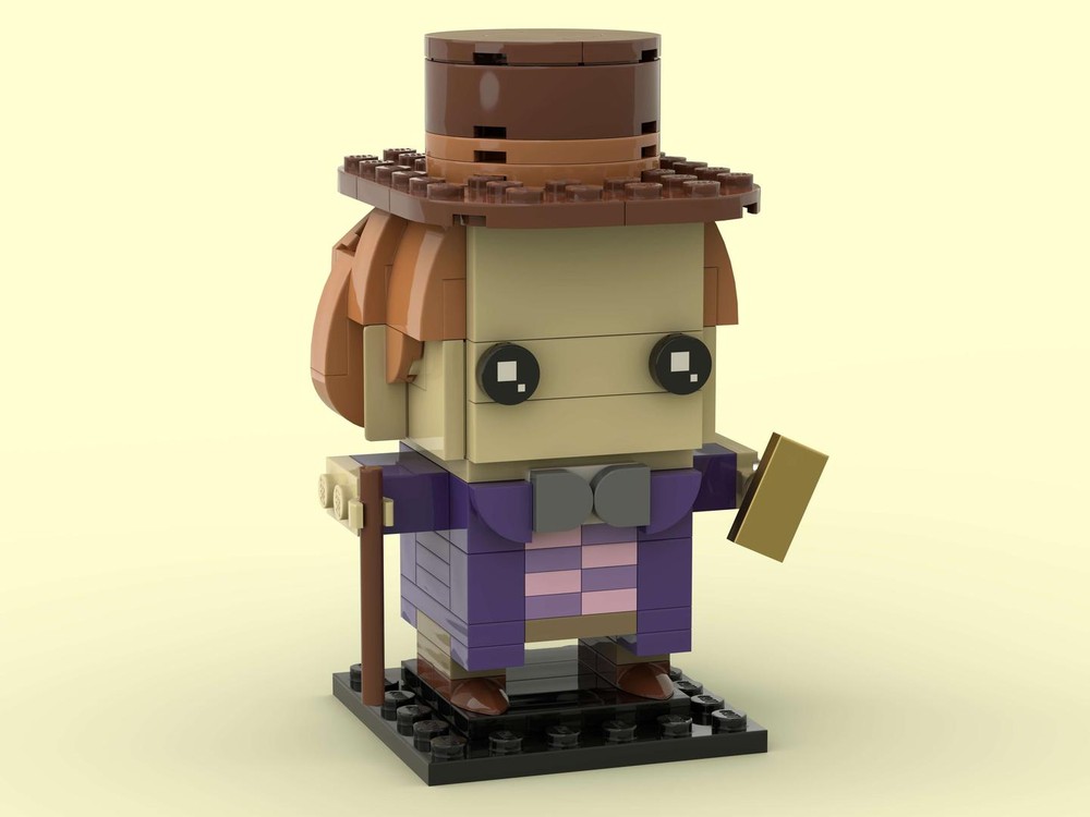 Lego Willie Wonka (Golden Ticket Edition)