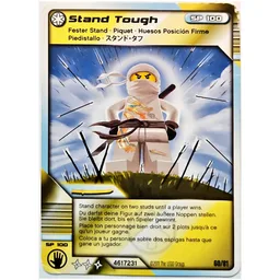 Trading Card, Ninjago Deck #1: 60 - Stand Tough - International Version / [No Color/Any Color]