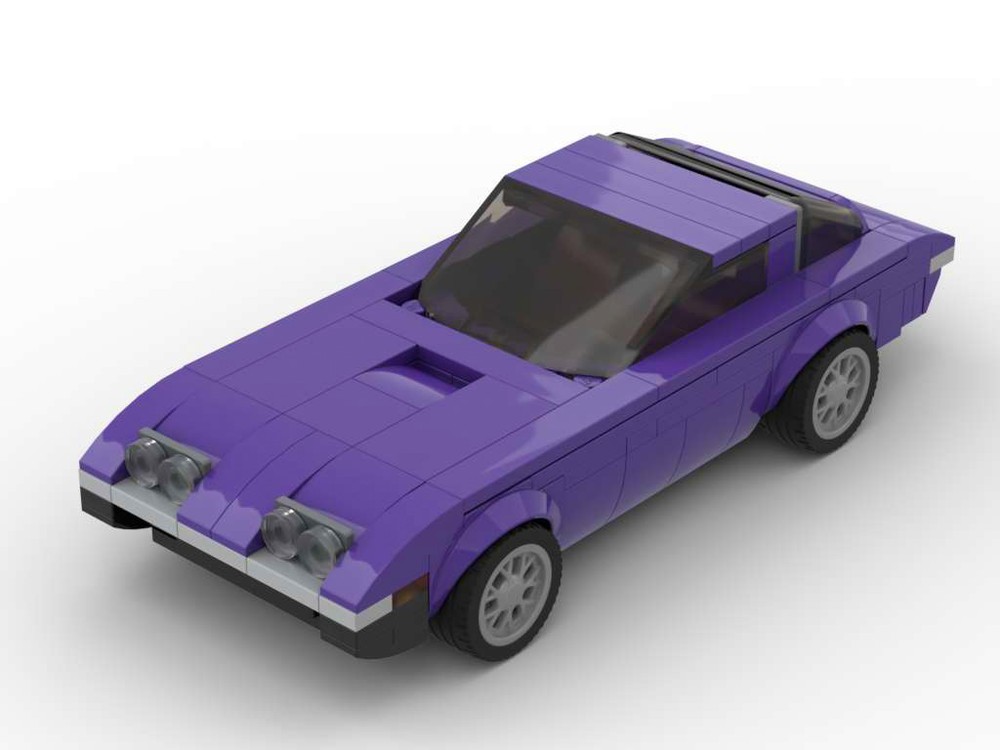Lego 1968 Raging Bull Islero - Dark Purple - 8 Stud Speed Champions
