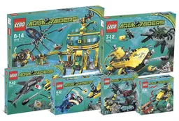 Complete Aqua Raiders Collection