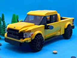 Toy Tundra - Yellow - 8 Stud Speed Champions