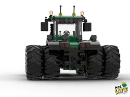 John Deere 8 wheels articulate