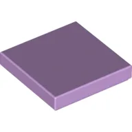Tile 2 x 2 with Groove / Lavender