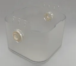 Container, Box Vidiyo Window with White Clips (65128 / 65146)