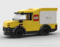 Lego Delivery Van (4-wide)