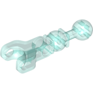 Lego Large Figure Skeletal, Limb with Ball Joint on Axle and Ball Socket and Hole / Trans-Light Blue