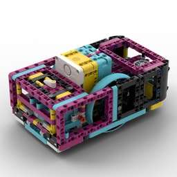 Compact Driving Base with Large Wheels