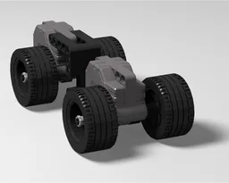 4x4 pull back chassis