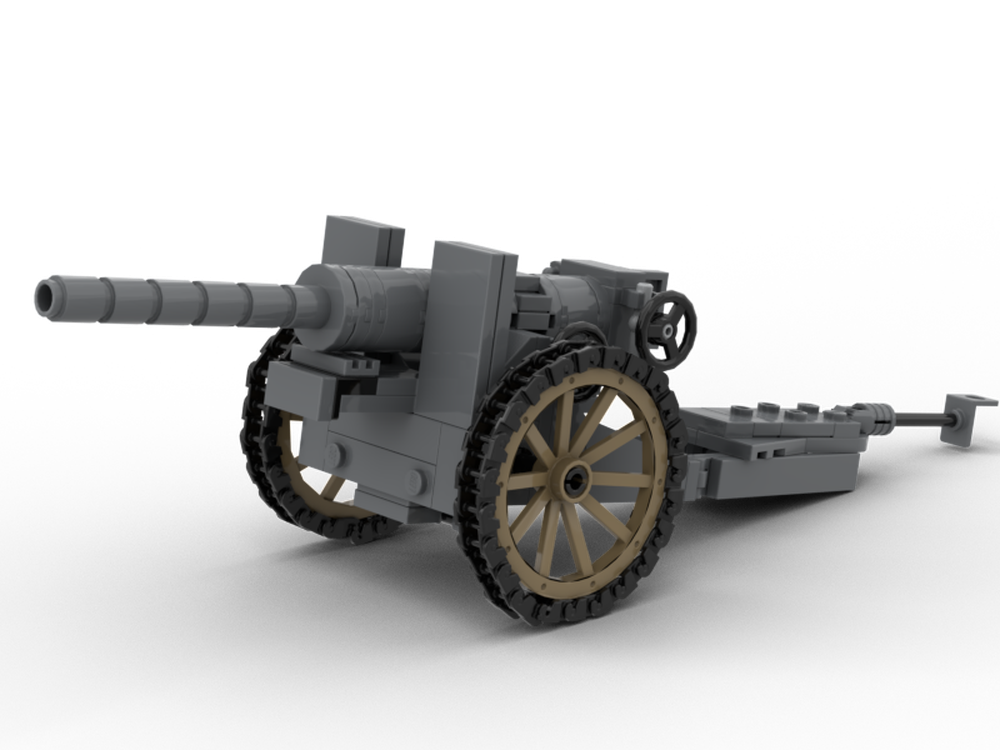 Lego Canon d’artillerie 75 mm français / WW1