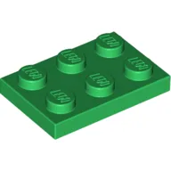 Plate 2 x 3 / Green