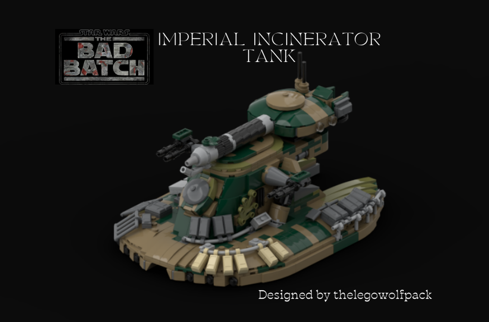 Lego Imperial incinerator tank