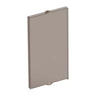 Glass for Window 1 x 2 x 3 Flat Front / Trans-Brown