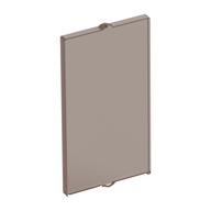 Lego Glass for Window 1 x 2 x 3 Flat Front / Trans-Brown