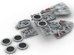 Lock_ UCS Millennium Falcon Rear Panels
