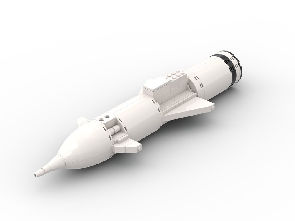 Lego Blue Steel Nuclear Missile