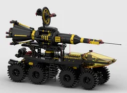 Mobile Rocket Transport Blacktron I 6950 remake