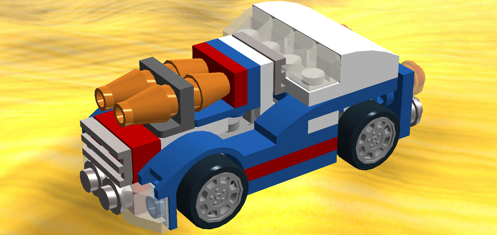 Lego 31027 alternate SUPER-CHARGED RACER