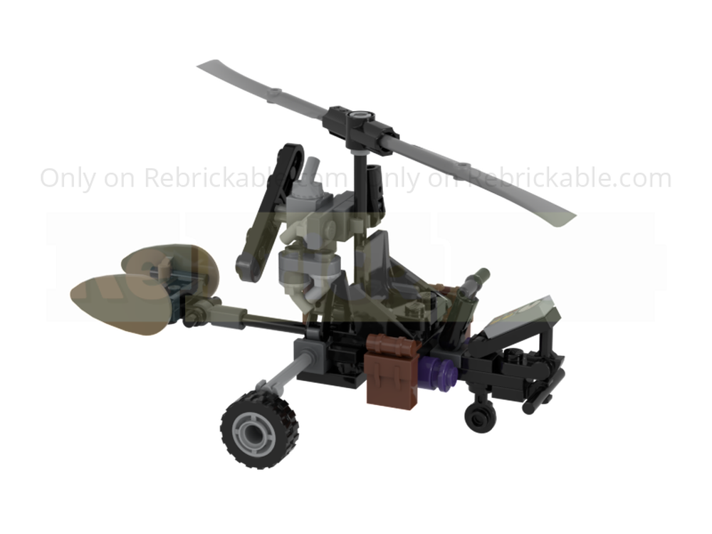 Lego Road Warrior Mad Max Gyrocopter