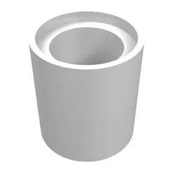 Technic Pin Connector Round 1L [Beam] / White